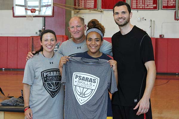 Happy Viking Basketball Camper