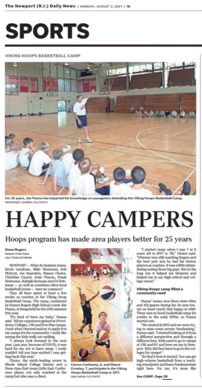 Newport Daily News Article August 2, 2021